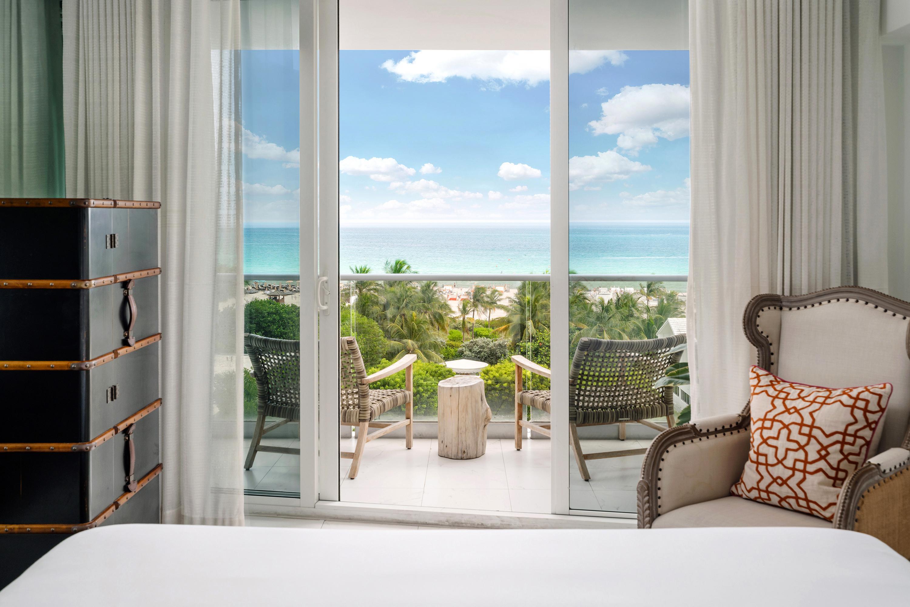 Nautilus Sonesta Miami Beach Exterior photo Ocean view from a bedroom