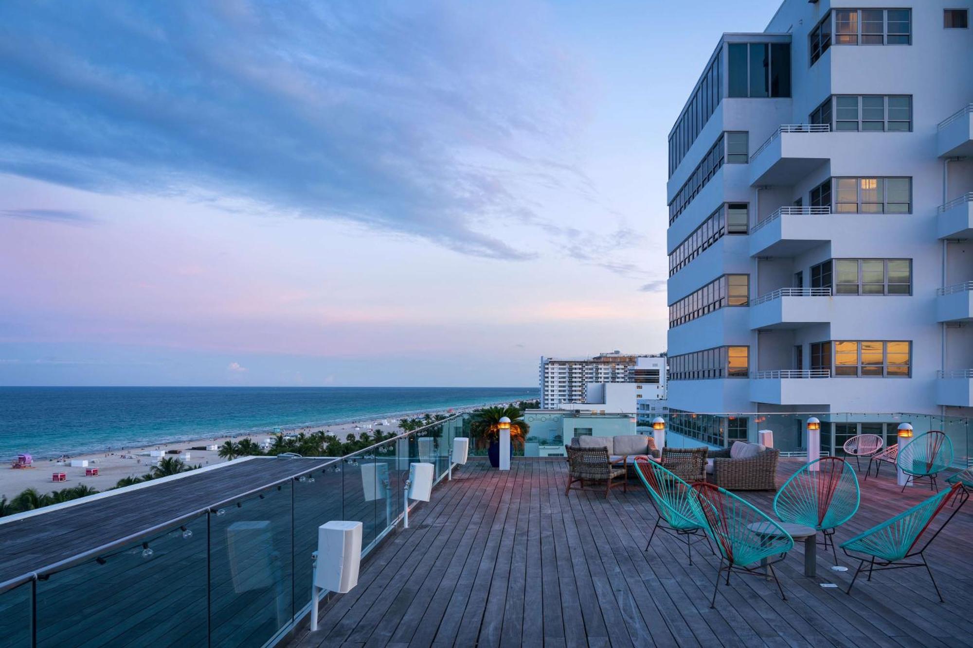 Nautilus Sonesta Miami Beach Exterior photo View from the rooftop
