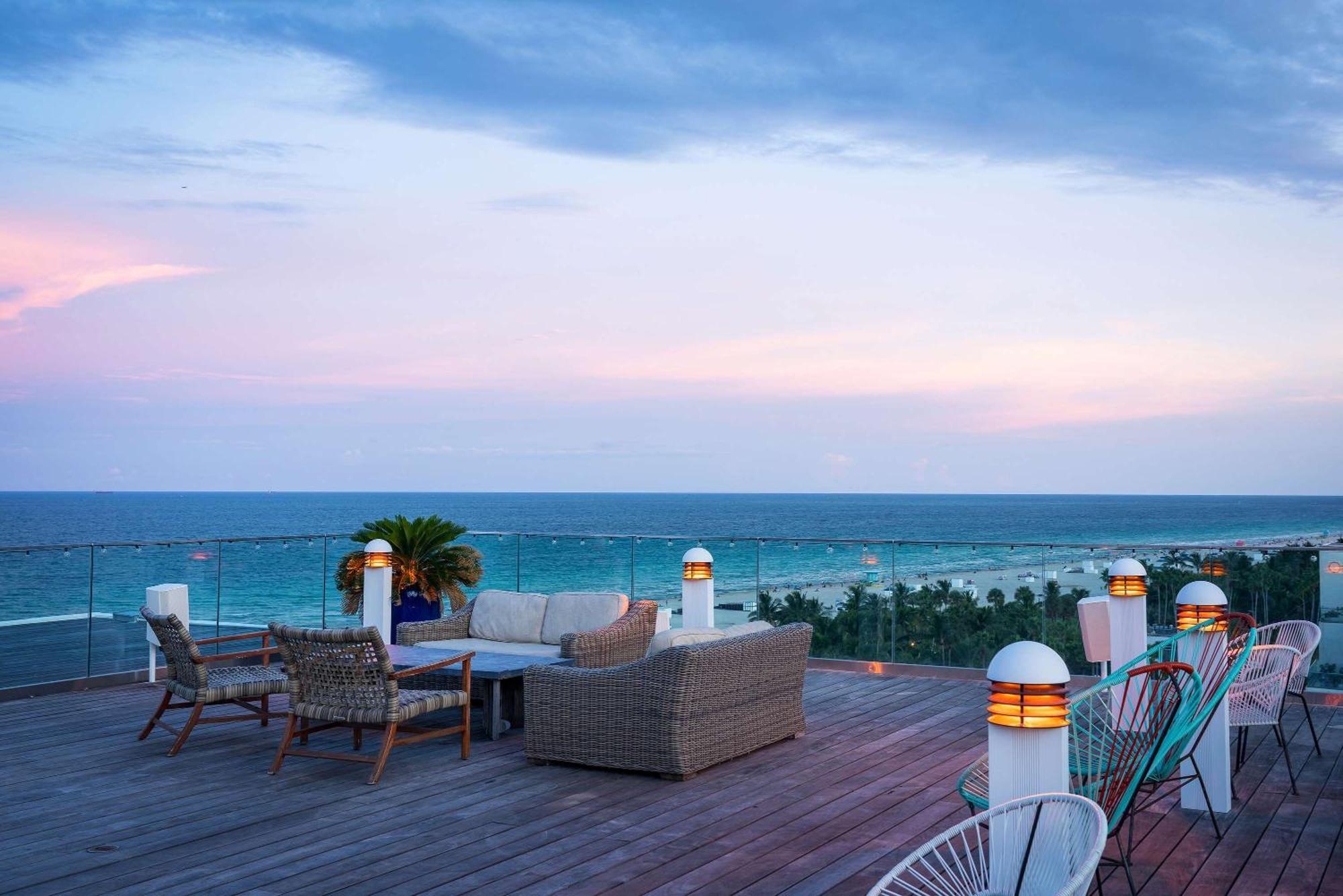 Nautilus Sonesta Miami Beach Exterior photo View from the rooftop